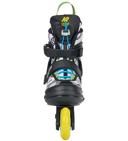 K2 Rulleskøjter m. 5 Tusser - Splash - Sort/Hvid - Inliner K2 Rulleskøjter m. 5 Tusser - Splash - Sort/Hvid - Inliner