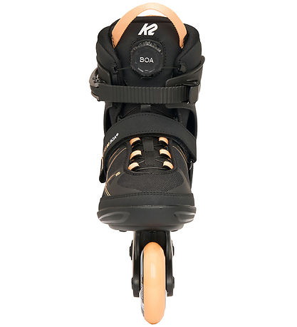 K2 Rulleskøjter - Alexia 80 Boa - Sort/Orange - Inliner K2 Rulleskøjter - Alexia 80 Boa - Sort/Orange - Inliner