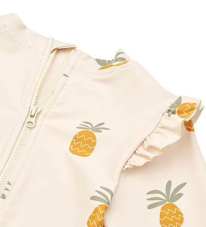 Liewood Badedragt - Sille - UV40+ - Pineapples/Cloud Cream