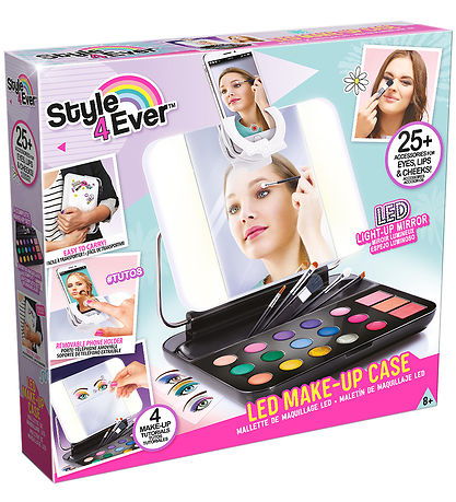 Style 4 Ever Makeup Etui m. LED-Lys Style 4 Ever Makeup Etui m. LED-Lys
