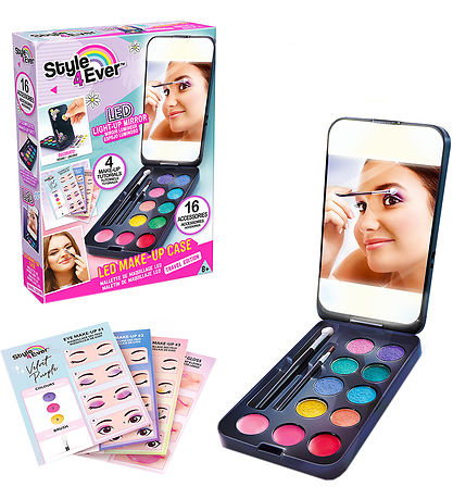 Style 4 Ever Mini Makeup Etui m. LED-Lys Style 4 Ever Mini Makeup Etui m. LED-Lys