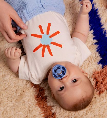 BIBS Colour Sutter - 2-pak - Str. 1 - Rund - Sky Blue BIBS Colour Sutter - 2-pak - Str. 1 - Rund - Sky Blue