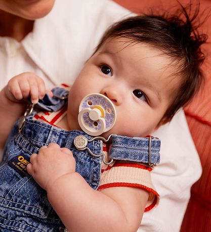 BIBS Colour Sutter - 2-pak - Str. 2 - Rund - Ivory BIBS Colour Sutter - 2-pak - Str. 2 - Rund - Ivory