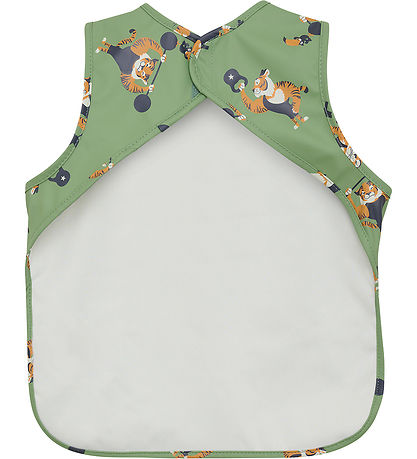 CeLaVi Forklæde - PU - Loden Frost m. Stærke Tigere CeLaVi Forklæde - PU - Loden Frost m. Stærke Tigere