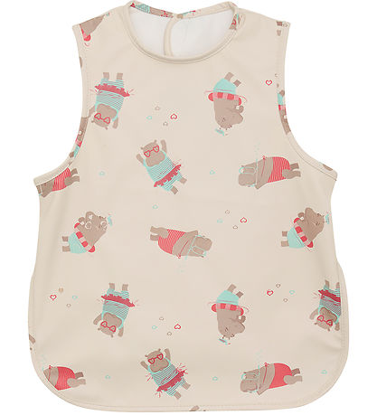 CeLaVi Forklæde - PU - Warm Taupe m. Flodheste CeLaVi Forklæde - PU - Warm Taupe m. Flodheste