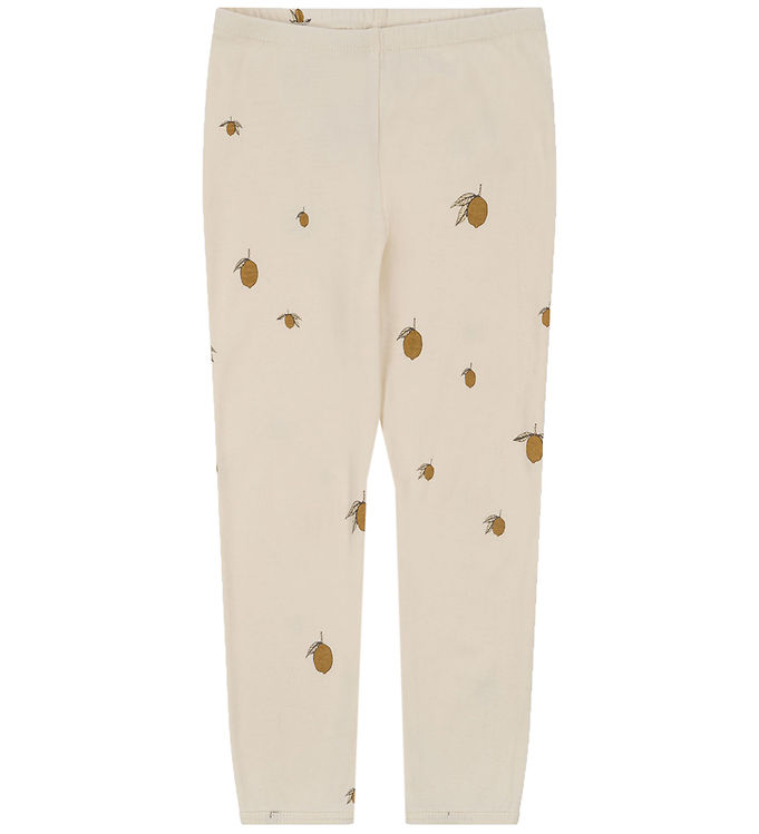Konges Sløjd Leggings GOTS - Lemon