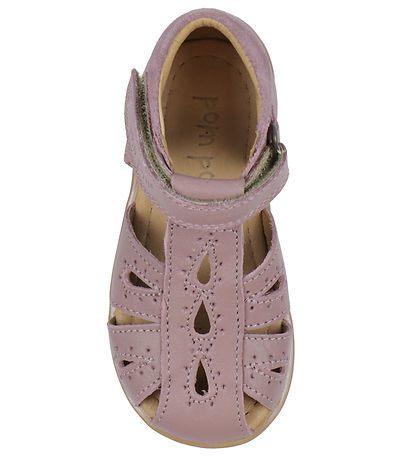 Pom Pom Sandaler - Starters Drops Velcro - Dusty Lavender Pom Pom Sandaler - Starters Drops Velcro - Dusty Lavender