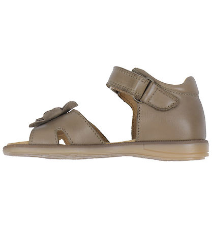 Pom Pom Sandaler - Flower - Latte