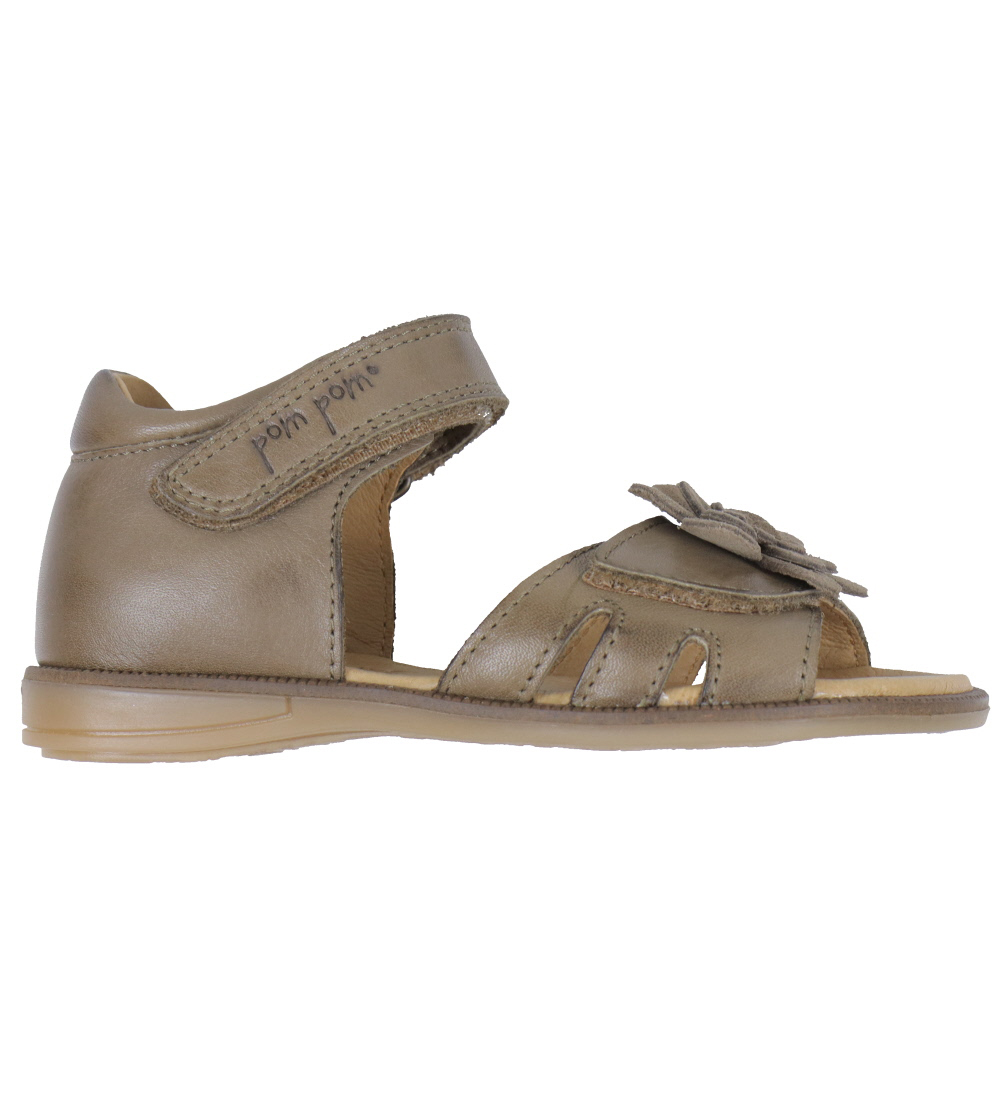 Pom Pom Sandalen - Flower - Latte - Pom Pom - 31 - Sandalen