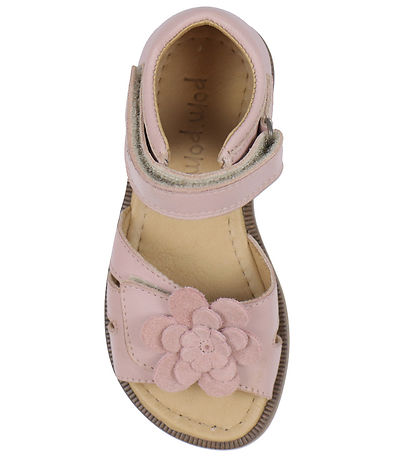 Pom Pom Sandaler - Flower - Rose Pom Pom Sandaler - Flower - Rose