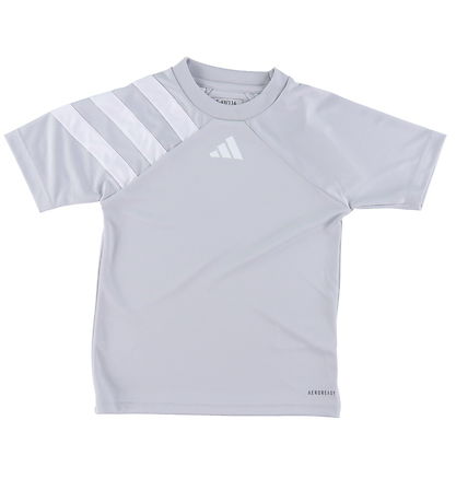 adidas Performance T-shirt - Fortore23 JSY Y - Grå/Hvid