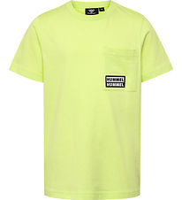 Hummel T-shirt - hmlRock - Sunny Lime Hummel T-shirt - hmlRock - Sunny Lime