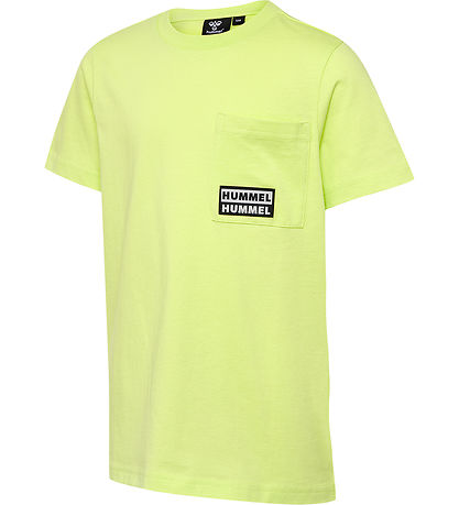 Hummel T-shirt - hmlRock - Sunny Lime Hummel T-shirt - hmlRock - Sunny Lime
