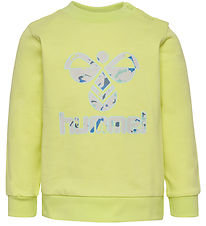 Hummel Sweatshirt - hmlLime - Sunny Lime Hummel Sweatshirt - hmlLime - Sunny Lime