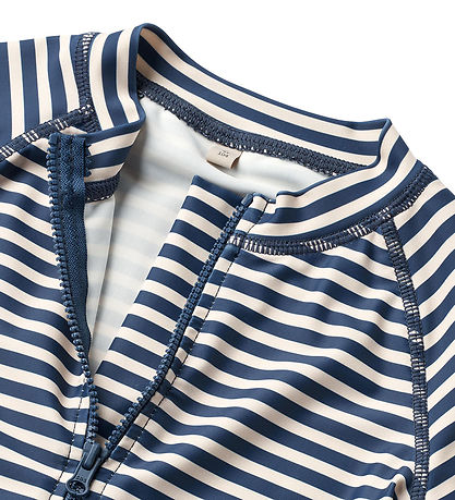 Wheat Badeheldragter - UV40+ - Cas - Indigo Stripe Wheat Badeheldragter - UV40+ - Cas - Indigo Stripe