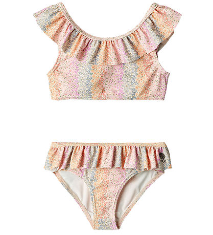 Wheat Bikini - Elina - Rainbow Flowers Wheat Bikini - Elina - Rainbow Flowers