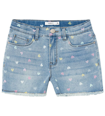 Name It Shorts - NkfRose - Medium Blue Denim Name It Shorts - NkfRose - Medium Blue Denim