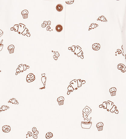 VACVAC Bluse - Rib - Havin - BakersGonnaBake Aop