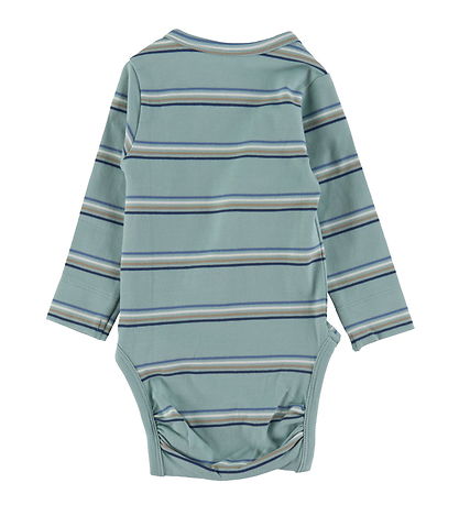 Hummel Bodysuit l/s - HmlHolm - Blue Surf