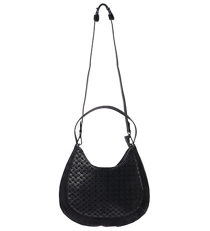 Lala Berlin Umhängetasche - Moni - Heritage-Stickerei Black