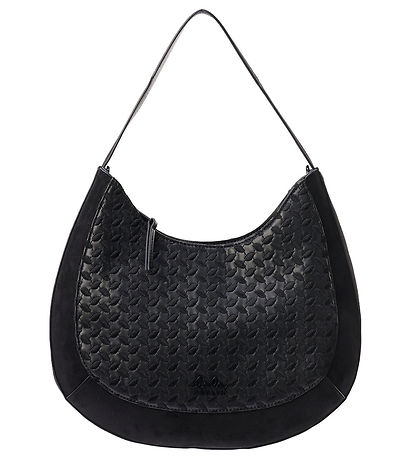 Lala Berlin Umhängetasche - Moni - Heritage-Stickerei Black