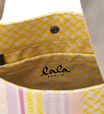 Lala Berlin Shopper - Carmela - Multicolor Pale Pink Lala Berlin Shopper - Carmela - Multicolor Pale Pink