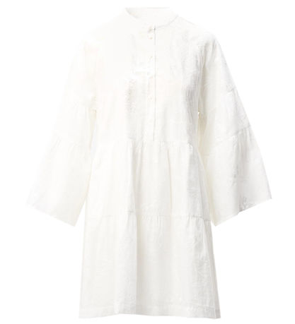 Robe Lala Berlin - Delmar - Magie Garden Broderie White Robe Lala Berlin - Delmar - Magie Garden Broderie White