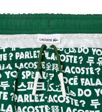 Lacoste Badeshorts - Maillot De Bain - Grøn Lacoste Badeshorts - Maillot De Bain - Grøn