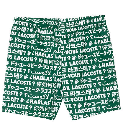 Lacoste Badeshorts - Maillot De Bain - Grøn Lacoste Badeshorts - Maillot De Bain - Grøn