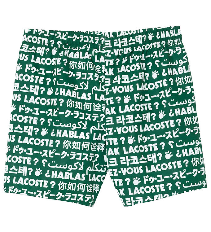 Lacoste Badeshorts - Maillot De Bain - Grøn
