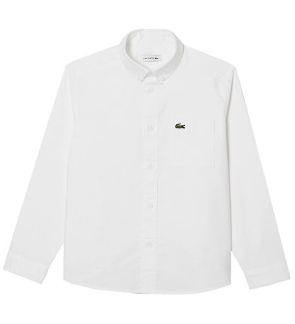 Lacoste Skjorte - Hvid Lacoste Skjorte - Hvid
