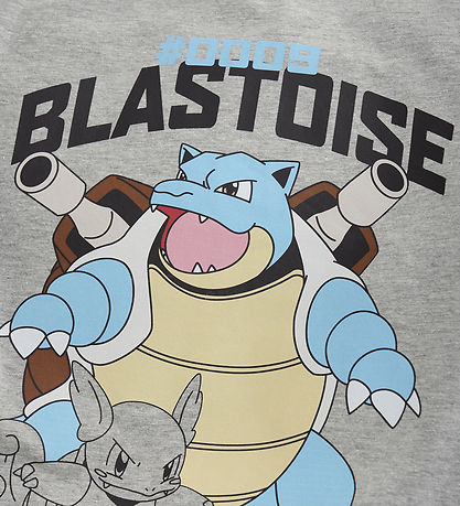Minymo T-shirt - Pokémon - Grey Melange Minymo T-shirt - Pokémon - Grey Melange