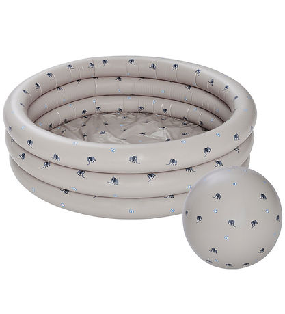 OYOY Badebassin m. Badebold - 85x26 cm - Clay/Elephant OYOY Badebassin m. Badebold - 85x26 cm - Clay/Elephant