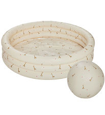 OYOY Badebassin m. Badebold - 85x26 cm - Butter/Giraffe OYOY Badebassin m. Badebold - 85x26 cm - Butter/Giraffe