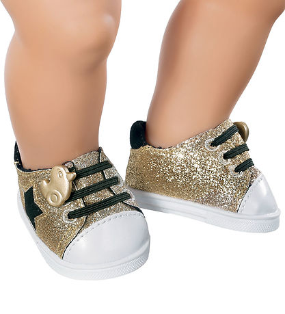 BABY born Sneakers - 43 cm - Assorteret -  Sølv/Guld BABY born Sneakers - 43 cm - Assorteret -  Sølv/Guld