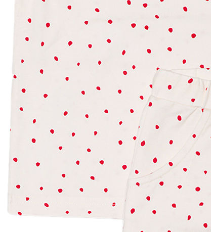 Petit Piao Sæt - T-shirt/Shorts - Bright Red Petit Piao Sæt - T-shirt/Shorts - Bright Red