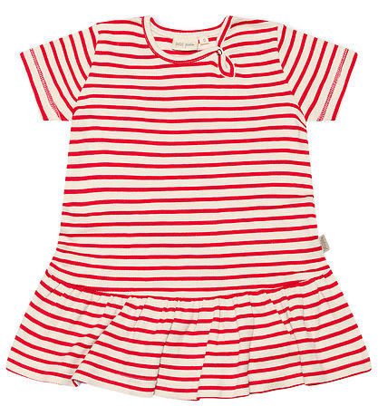 Petit Piao Kjole - Rib - Modal - Bright Red