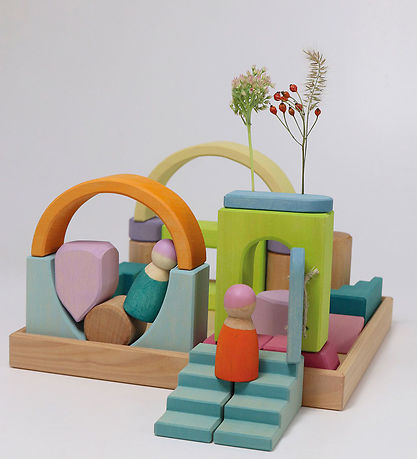 Grimms Houten Speelgoed - Bouwwereld - Cloud Play