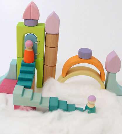 Grimms Houten Speelgoed - Bouwwereld - Cloud Play
