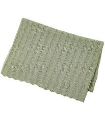 Smallstuff Babytæppe - Strik - Soft Green Smallstuff Babytæppe - Strik - Soft Green