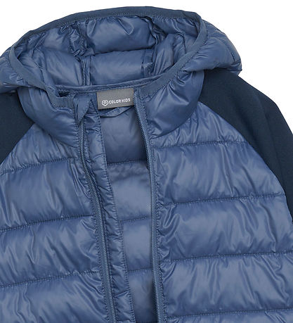 Color Kids Dynejakke - Vintage Indigo Color Kids Dynejakke - Vintage Indigo