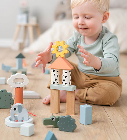 Done by Deer Byggeklodser - 34 stk. - Deer Friends Done by Deer Byggeklodser - 34 stk. - Deer Friends