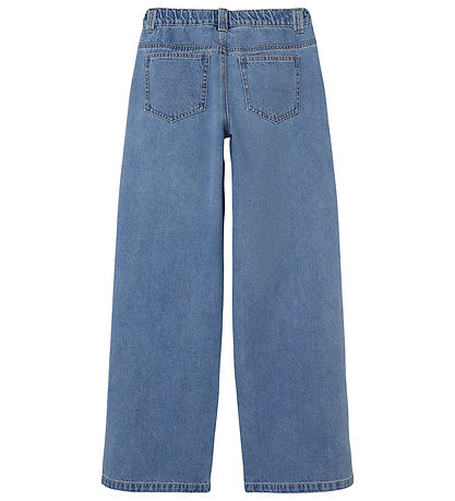 LMTD Jeans - NLfSkatizza - Wide - Medium Blue Denim