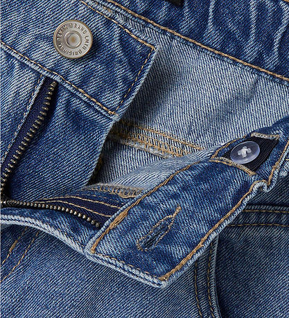 LMTD Jeans - NLfSkatizza - Wide - Medium Blue Denim