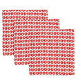 Småfolk Stofbleer - 3-pak - 79x79 - Apple Red