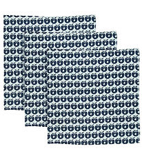 Småfolk Stofbleer - 3-pak - 79x79 - Medieval Blue Småfolk Stofbleer - 3-pak - 79x79 - Medieval Blue