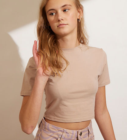 Hound T-shirt - Crop - Sand Hound T-shirt - Crop - Sand