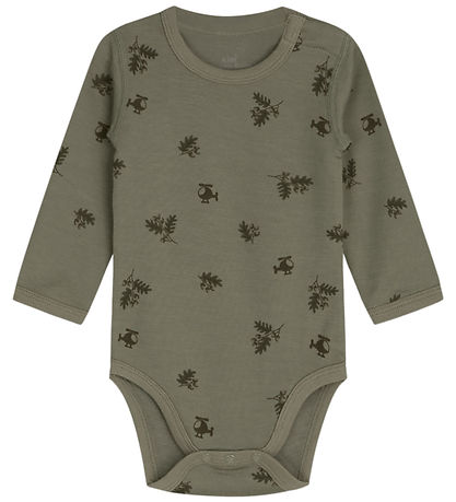 Hust and Claire Body l/æ - Uld/Bambus - Baloo-HC - Khaki Hust and Claire Body l/æ - Uld/Bambus - Baloo-HC - Khaki