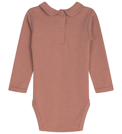 Hust and Claire Body l/æ - Uld/Bambus - Beate-HC - Burlwood