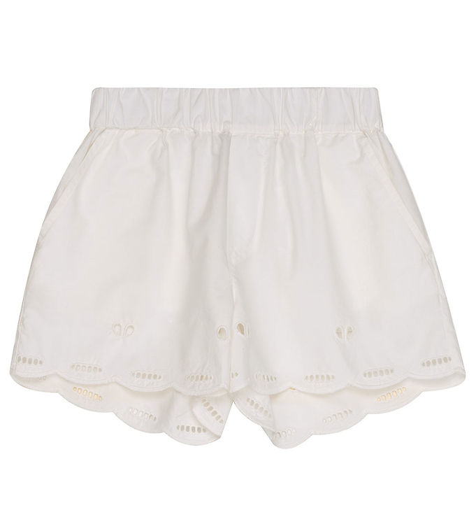 Stella McCartney Kids Shorts - Ivory m. Hulmønster